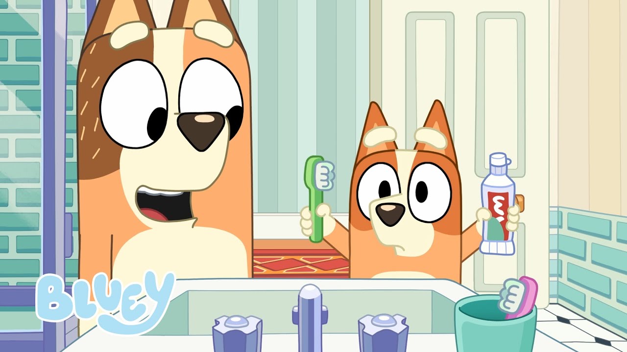 Robo Bingo 🤖 🪥 | Volle Bluey Kurzgeschichten | Bluey - Deutsch Offizieller Kanal img